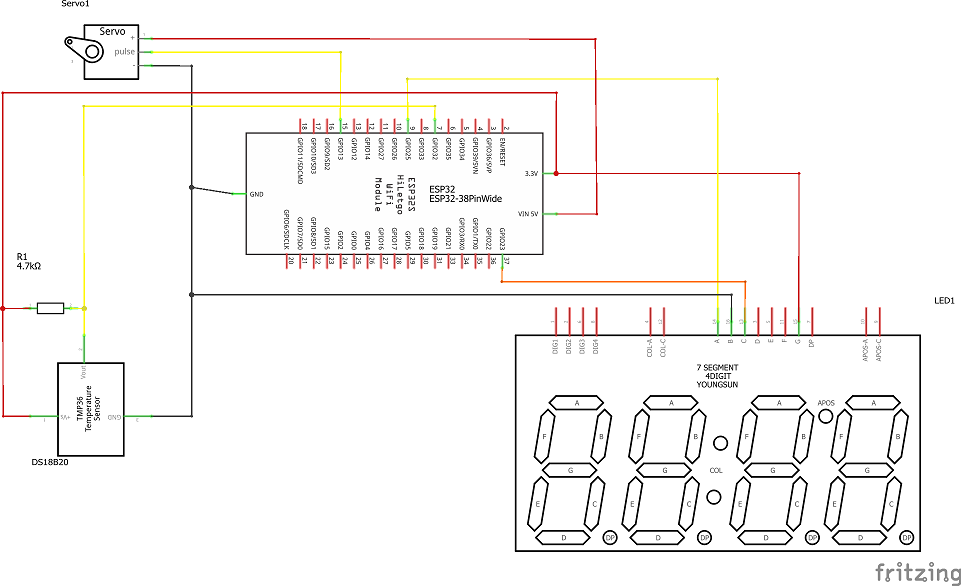 Abbildung 2: Schaltplan für T1-Monitoring