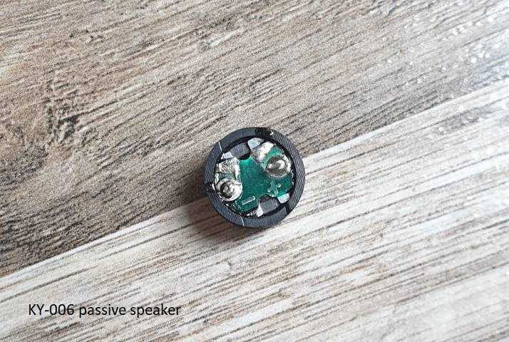 Zu sehen ist die Rückseite des passiven Lautsprechers