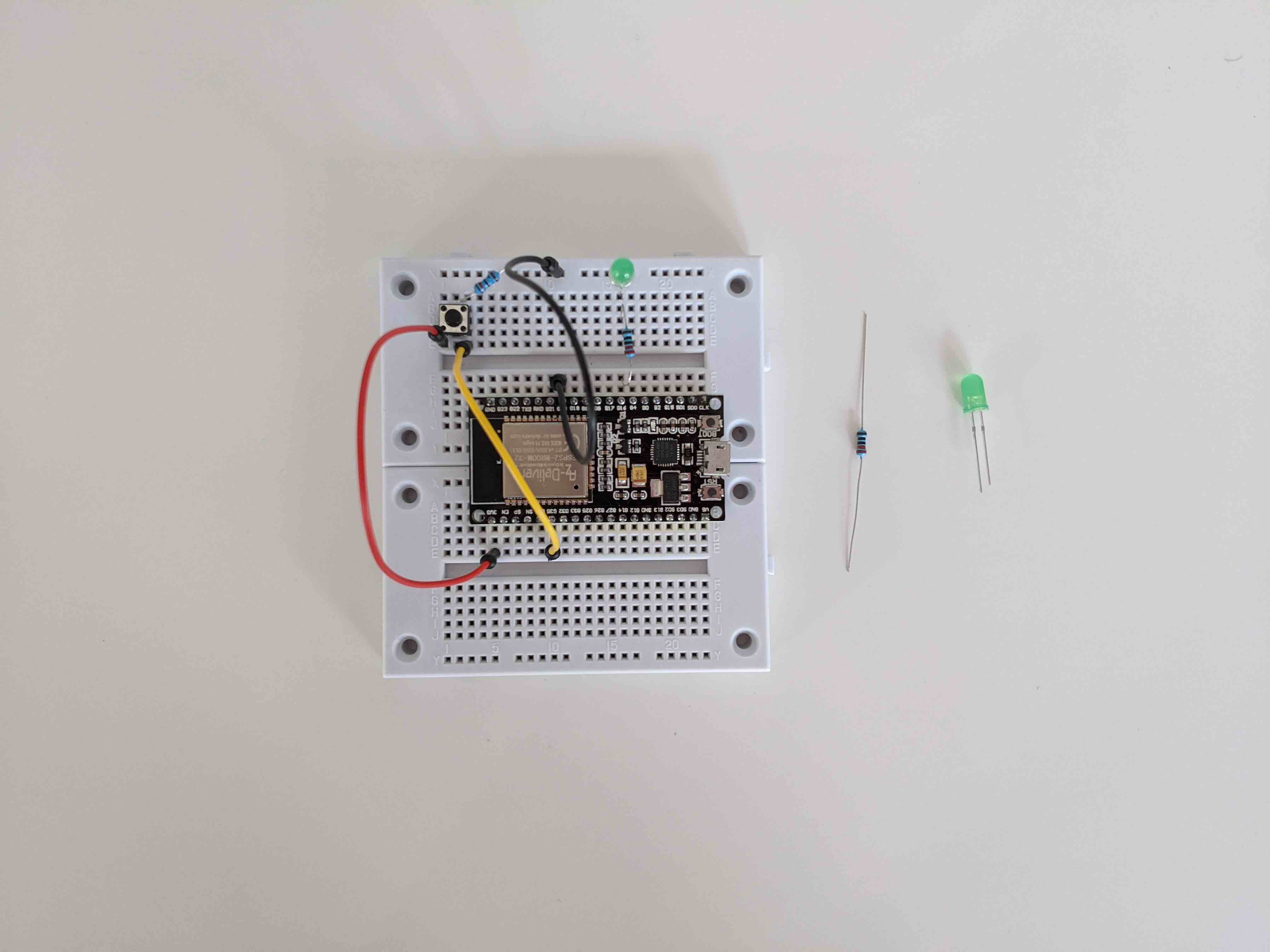 Bild von benötigtem Material