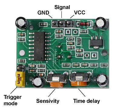 Unterseite IR-Sesnor