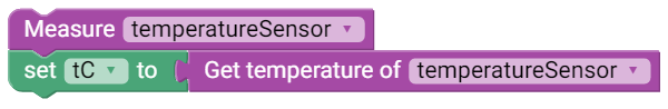 Abbildung 3: Ardublockly Temperaturerfassung