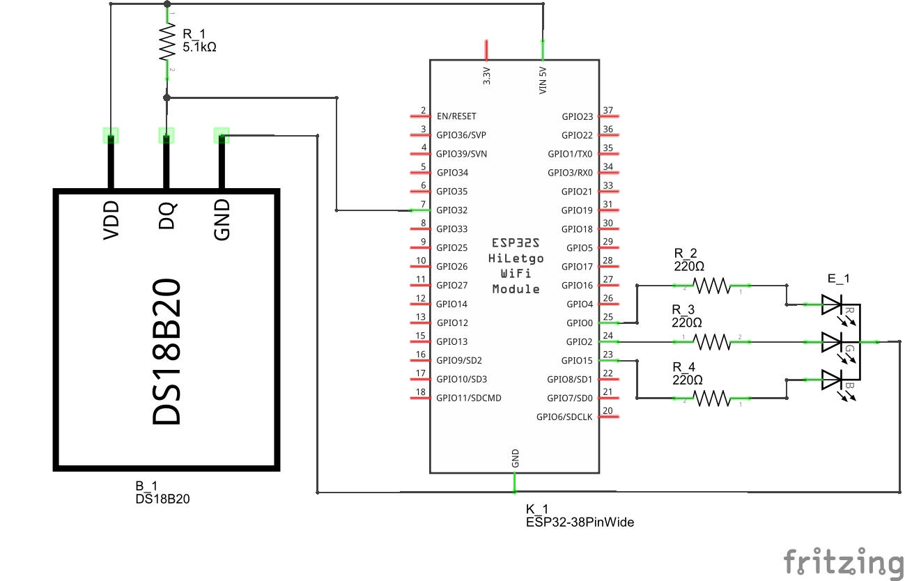 Schaltplan des gesamten Schaltkreises