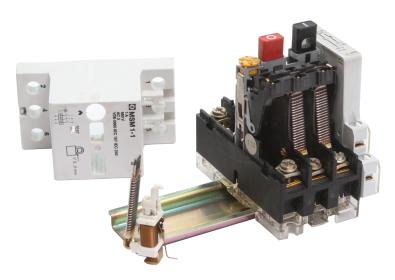 Bild eines zerlegten Motorschutzschalters