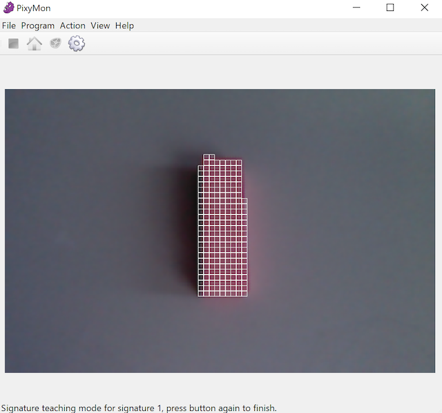 PixyMon Objektraster