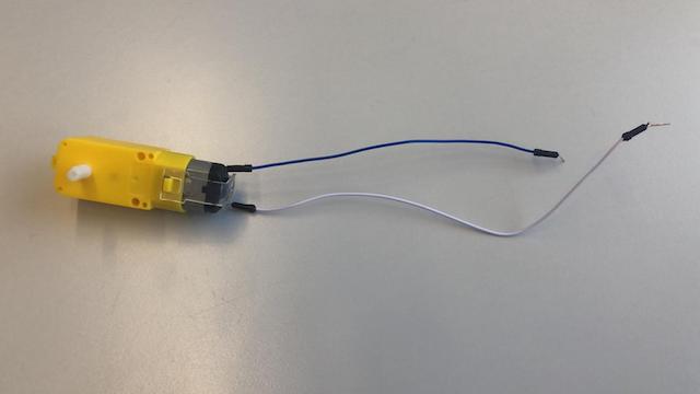 Gleichstrommotor mit Leiterverbindungen