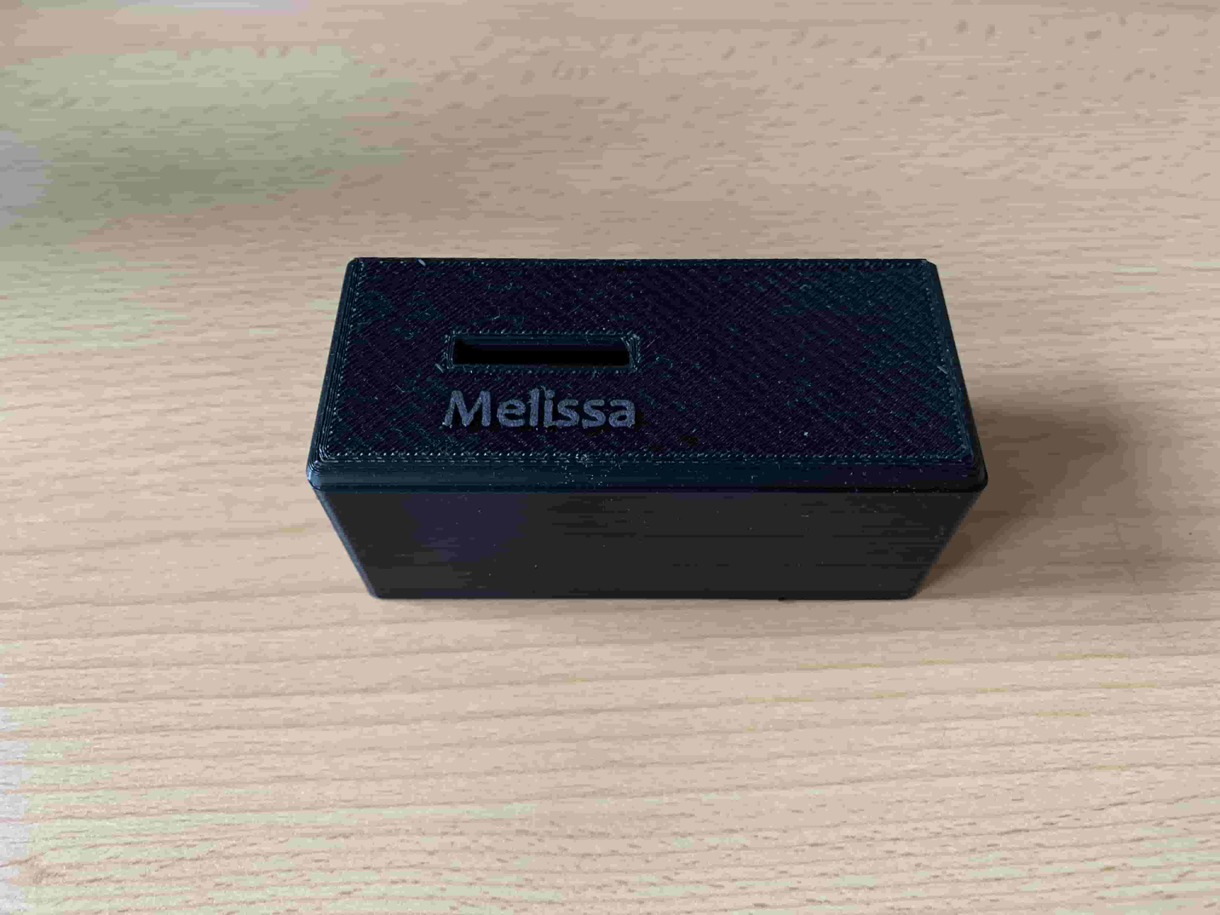 Spardose mit Unterteil