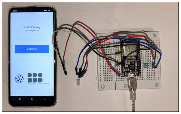 Funktionskontrolle des Projektes