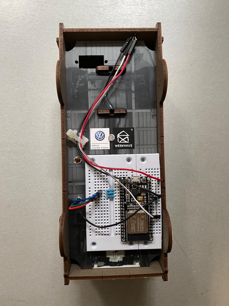 Fertiger Unterboden des T1