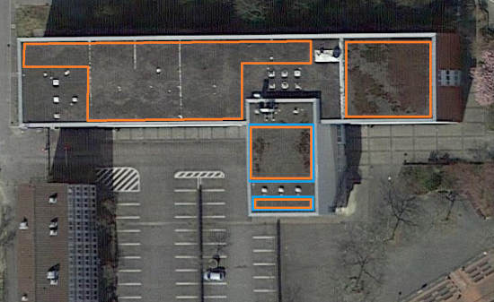 Abbildung 2: Satellitenbild der BBS 2 C Gebäude Quelle: Google Maps